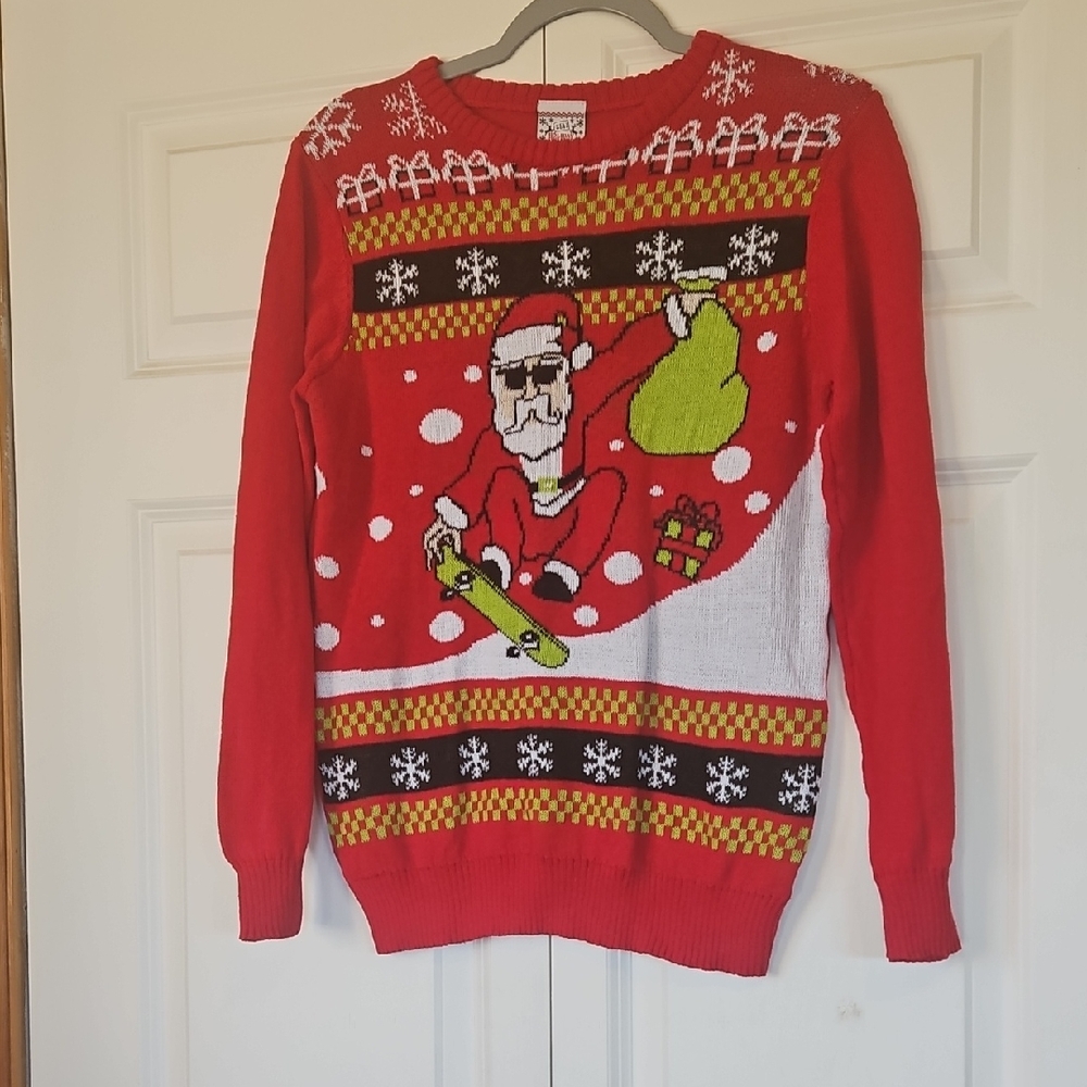 Fun Santa Sweater! Size Large